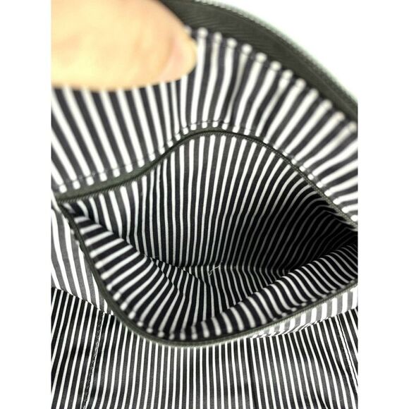 Giani Bernini Black Leather Hand Bag Pebbled Leather Good Used Condition - Picture 5 of 8